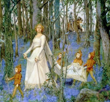 Fairy Painting - henry meynell rheam the f for kid